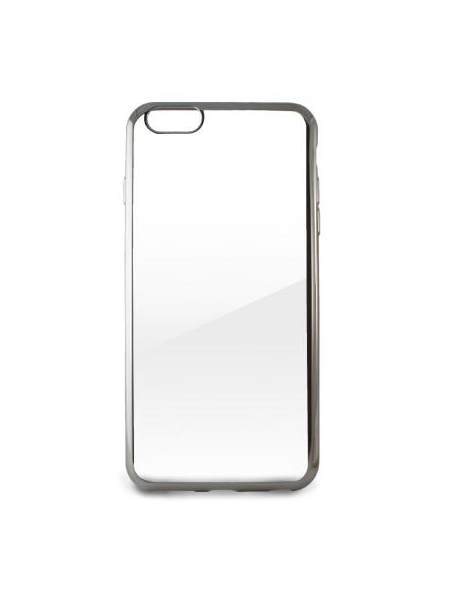 Remontarse Misionero saber Funda TPU iPhone 6 - 6s transparente - plata - TECNOPHONIA