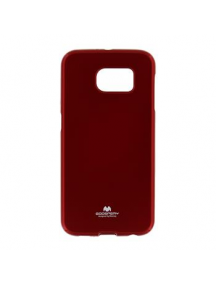 Funda TPU Mercury Goospery HTC One M8 roja