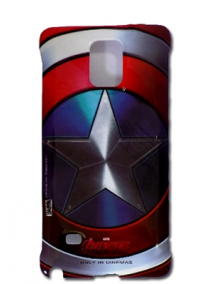 Funda TPU Marvel Avengers Capitan America Samsung Galaxy Note 4