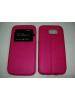 Funda libro TPU S-view iman Samsung Galaxy S6 G920 rosa