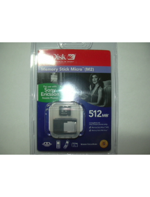 Tarjeta Memory Stick Micro 512Mb