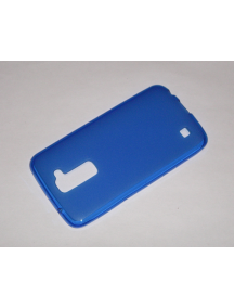 Funda TPU LG K10 K420n azul