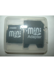 Tarjeta de Memoria Mini SD 256Mb
