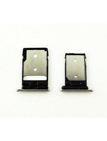Zócalo de SIM + micro SD HTC One A9 blanco