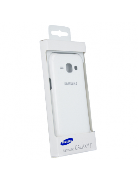 Protector rígido Samsung EF-PJ100BWE Galaxy J1 J100 blanco