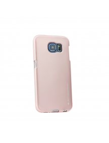 Funda TPU Goospery Samsung Galaxy S6 G920 rosa - dorada