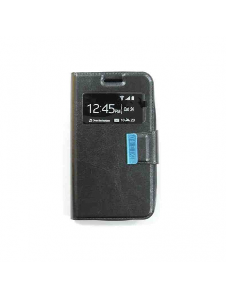 Funda libro Alcatel Pixi 4 5.0 4G 5045x negra