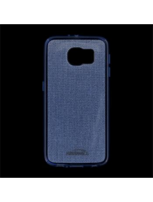 Funda TPU Kisswill Shine Samsung Galaxy S6 G920 azul
