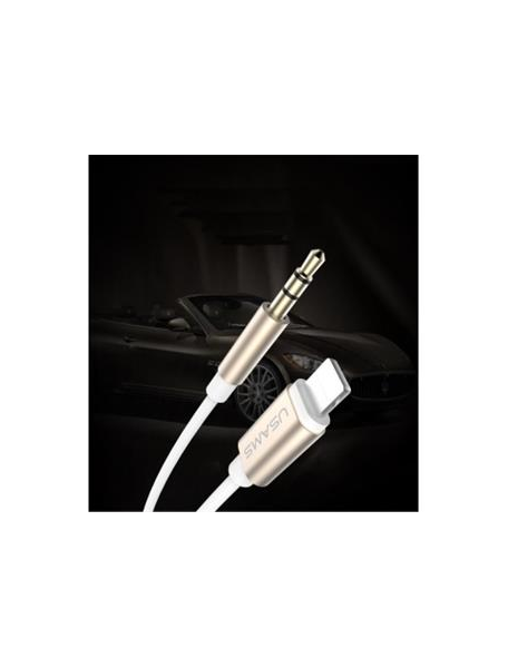 Adaptador auxiliar iPhone 7 - 7 plus USAMS SJ093 Lightning a 3.5