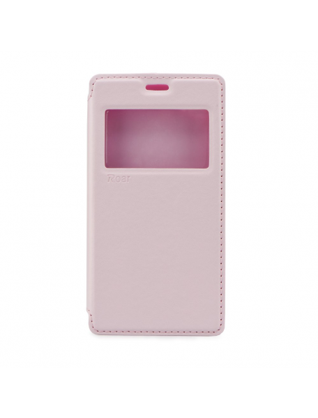 Funda libro TPU iman Roar Noble iPhone 7 Plus - 8 Plus rosa