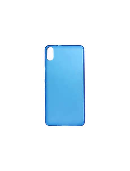 Funda TPU BQ Aquaris X5 Plus azul