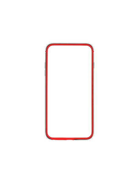 Bumper FEBPMP6BK Ferrari TPU iPhone 6/6S rojo - negro