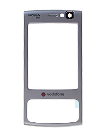 Carcasa frontal Nokia N95 plata Vodafone