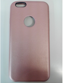 Protector Trasero Rígido iPhone 6/6s dorado rosa