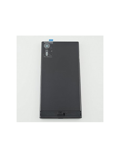 Carcasa trasera con ventana de cámara Sony Xperia XZ F8331 negra