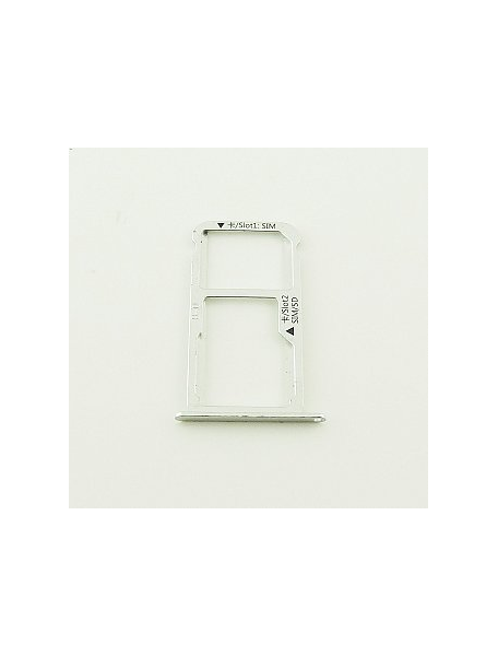 Zócalo de SIM + micro SD Huawei Mate 9 blanco
