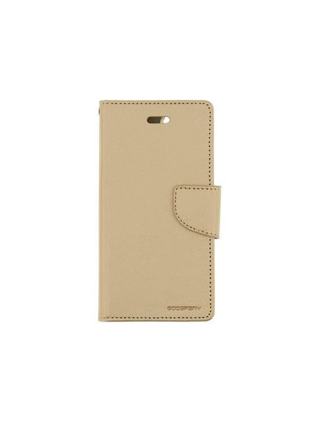 Funda libro TPU Goospery Bravo Diary iPhone 6 dorada