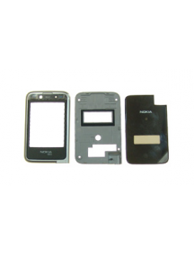 Carcasa superior Nokia N93i plata - gris