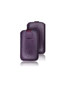 Funda cartuchera Forcell Deko Sony Xperia Z1 C6903 morado