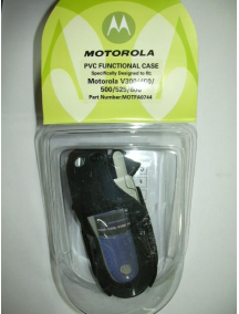 Funda de piel Motorola MOTFA0744 V300 - V500 - V600