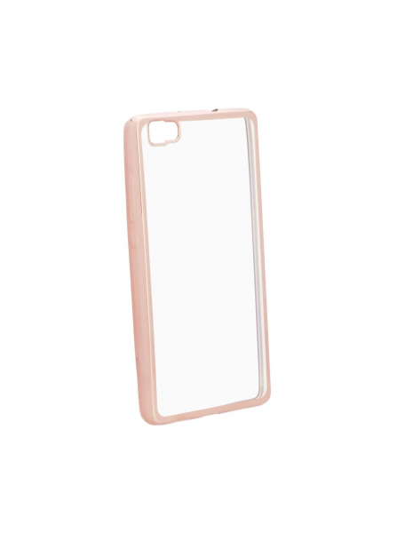 Funda TPU Huawei P10 Plus transparente - rosa