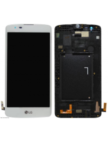 Display LG K8 K350N blanco