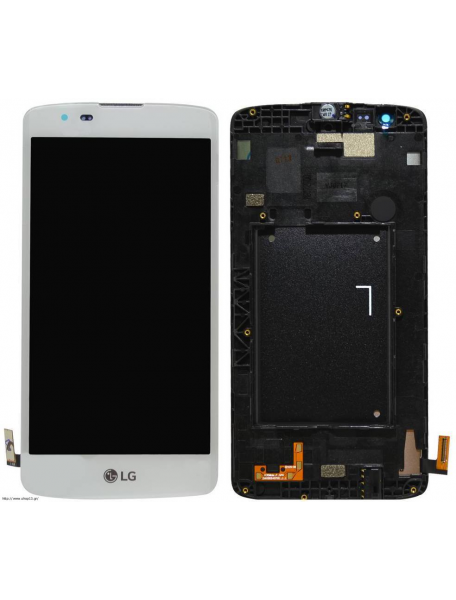 Display LG K8 K350N blanco