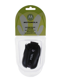 Funda de piel Motorola MOTPL1048 U6 marrón