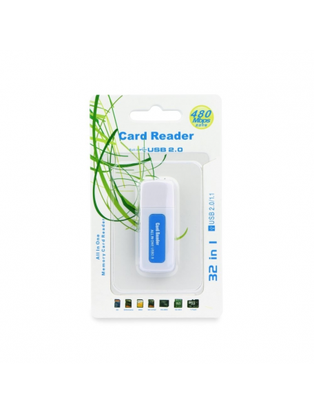 Lector de tarjetas de memoria USB 2.0 universal