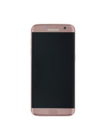 Display Samsung Galaxy S7 Edge G935 rosa dorado