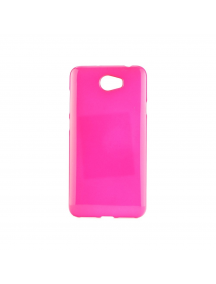Funda TPU Jelly Case Huawei Y5 II / Y6 II Compact rosa fuerte