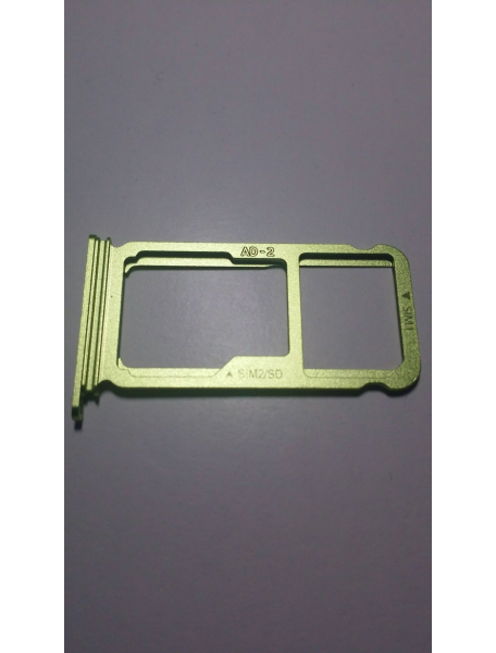 Zócalo de SIM + micro SD Huawei Ascend P10 Plus verde