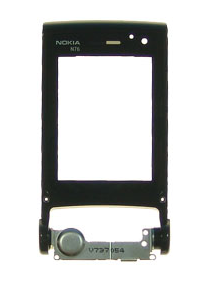 Carcasa intermedia superior Nokia N76 negra