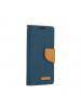 Funda libro TPU Canvas Samsung Galaxy S8 Plus G955 azul marino