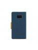 Funda libro TPU Canvas Samsung Galaxy S8 Plus G955 azul marino