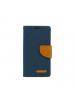 Funda libro TPU Canvas Samsung Galaxy S8 Plus G955 azul marino