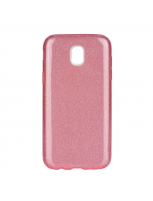 Funda TPU Forcell Shining Samsung Galaxy J5 2017 J530 rosa