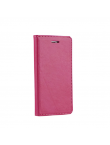 Funda libro imán Huawei Ascend P8 lite 2017 rosa