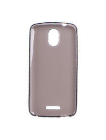 Funda TPU slim ZTE Blade A310 negra - transparente