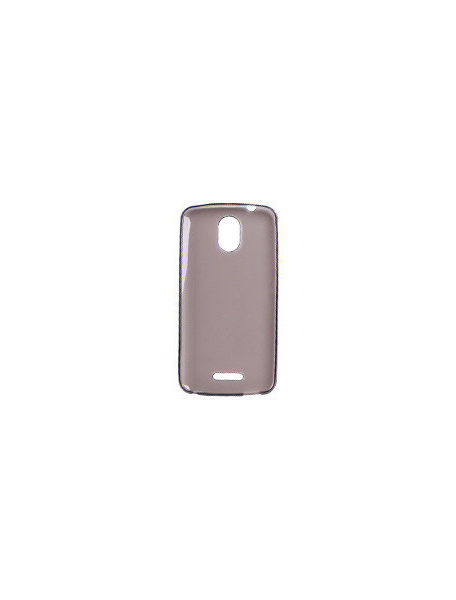 Funda TPU slim ZTE Blade A310 negra - transparente