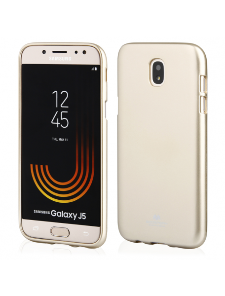 Funda TPU Goospery i-Jelly Samsung Galaxy J5 2017 J530 dorada