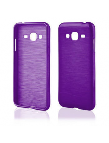 Funda TPU Metallic Samsung Galaxy J3 2016 J320 violeta