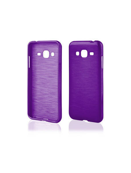 Funda TPU Metallic Samsung Galaxy J3 2016 J320 violeta