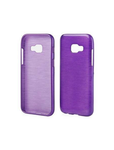 Funda TPU Metallic Samsung Galaxy A3 2017 A320 violeta