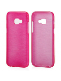 Funda TPU Metallic Samsung Galaxy A3 2017 A320 rosa