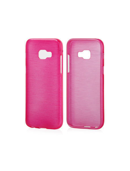 Funda TPU Metallic Samsung Galaxy A3 2017 A320 rosa