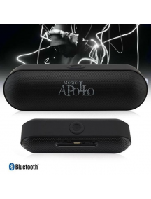 Altavoz Bluetooth Apollo con radio negro