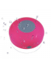 Altavoz Bluetooth BTS06 acuático con ventosa rosa