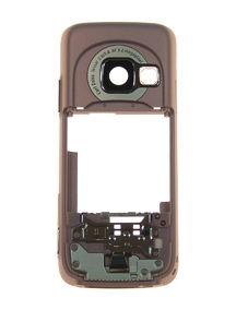 Carcasa trasera Nokia N73 rosa