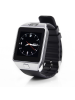 Smart Watch DZ09 plata - negro